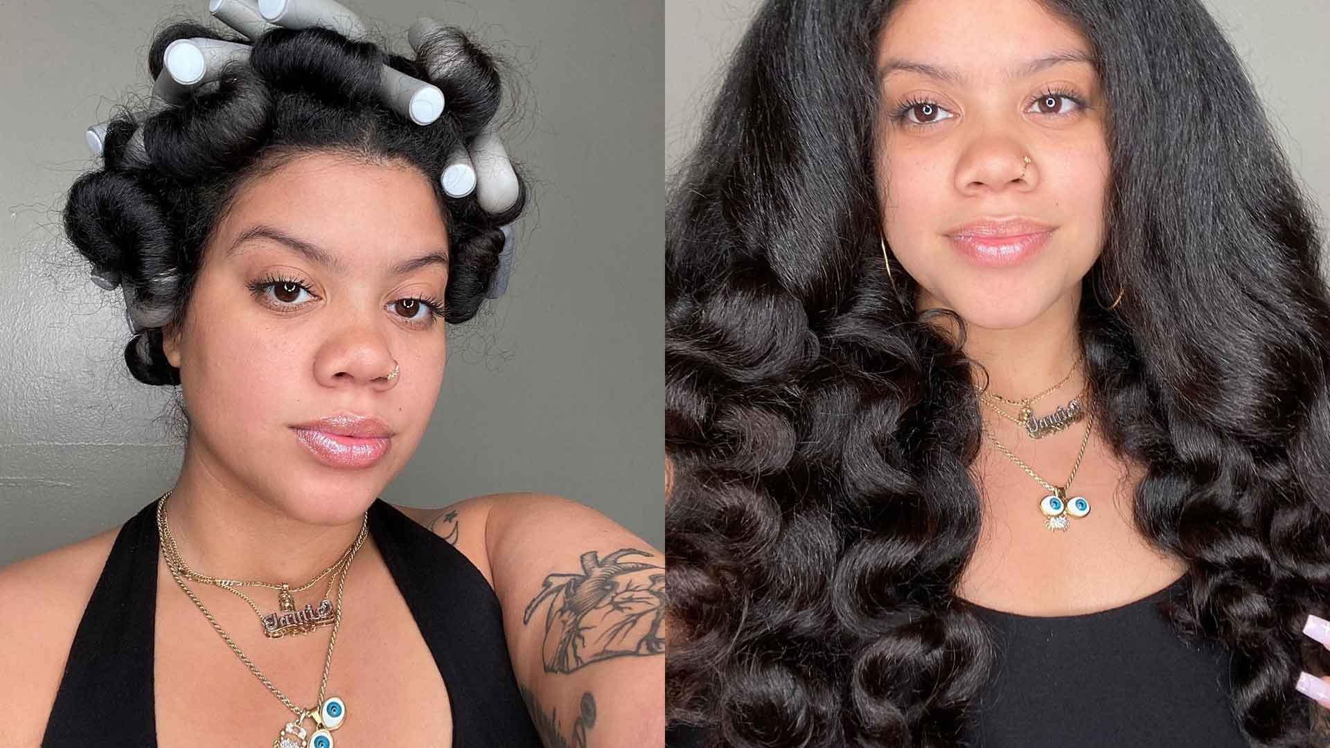 How To Create Flexi Rod Curls