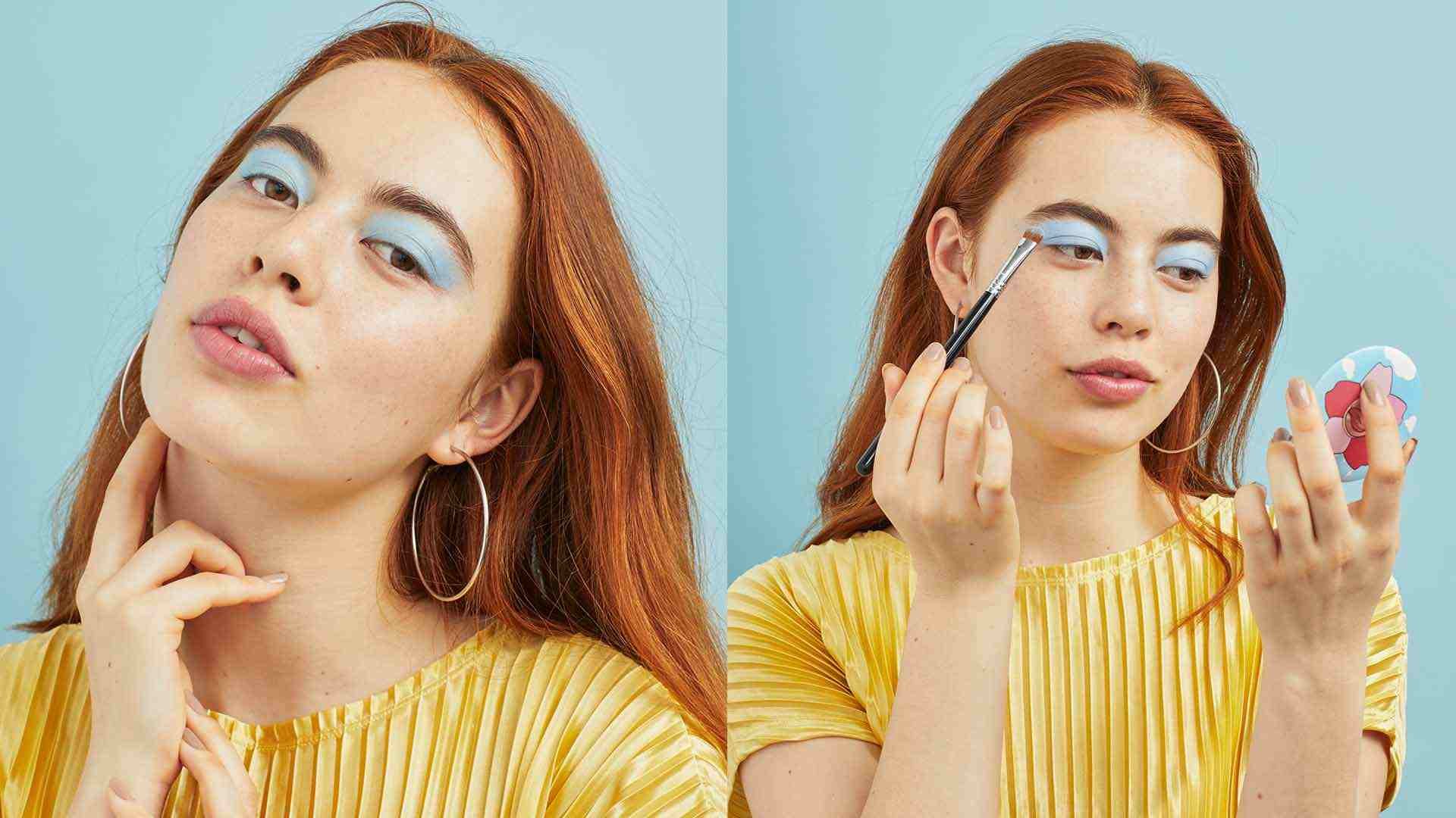 Pulling off a Bare Face with a Bold Eye Look - L'Orรฉal Paris