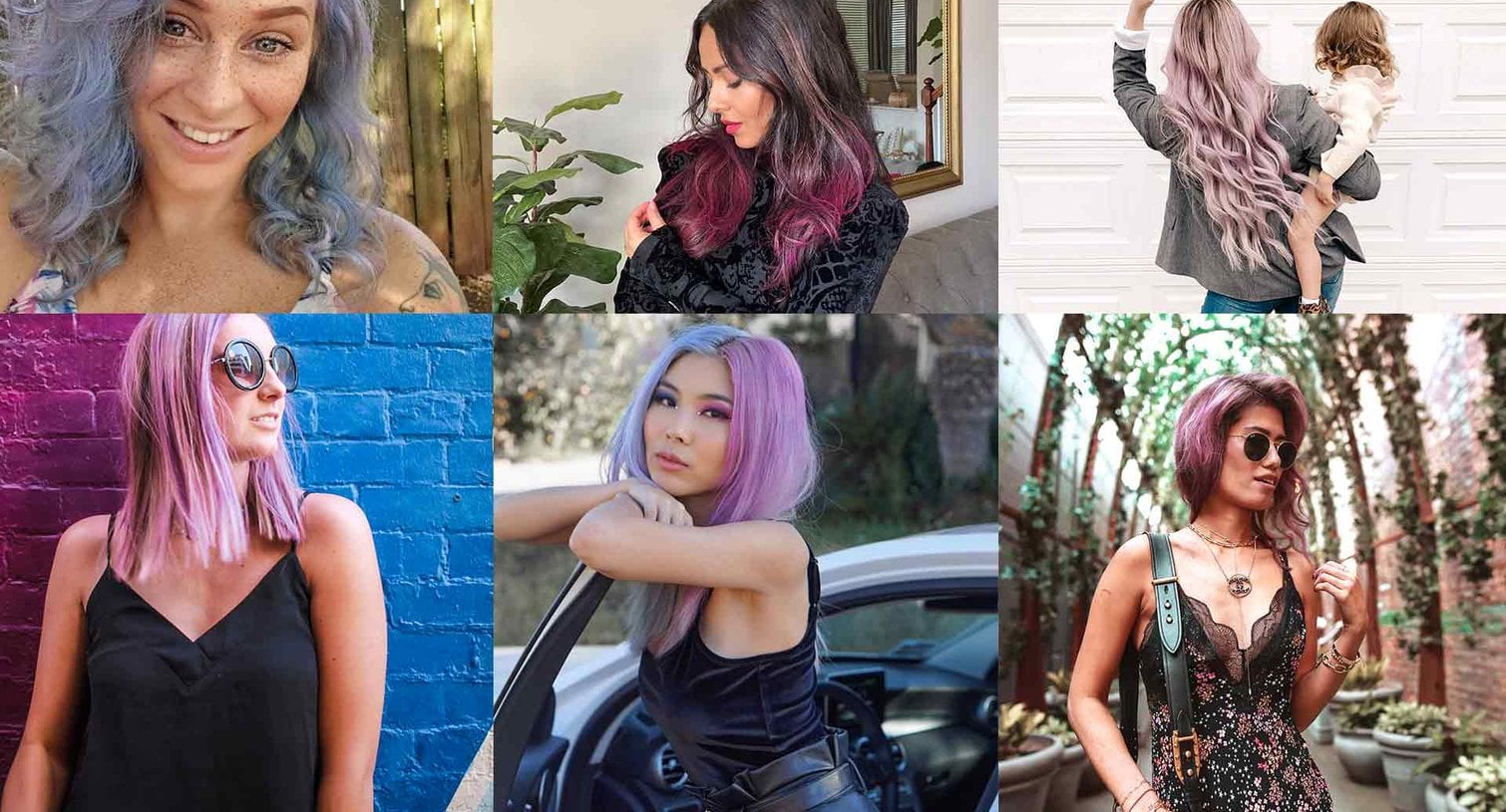 See The Look Get The Look Purple Hair Hero Bmag