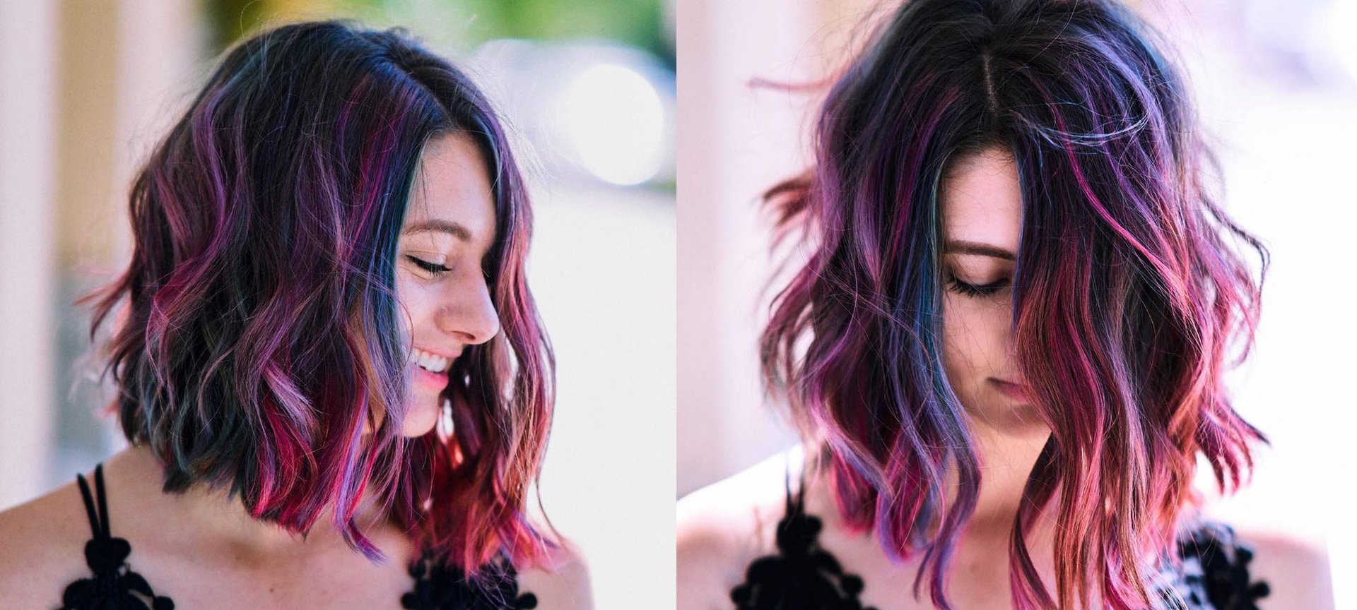 How To Get Oil Slick Hair