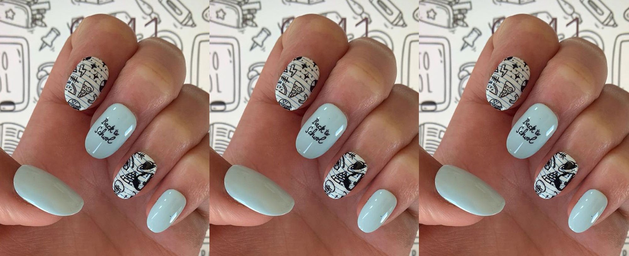 Back To School Nail Ideas
