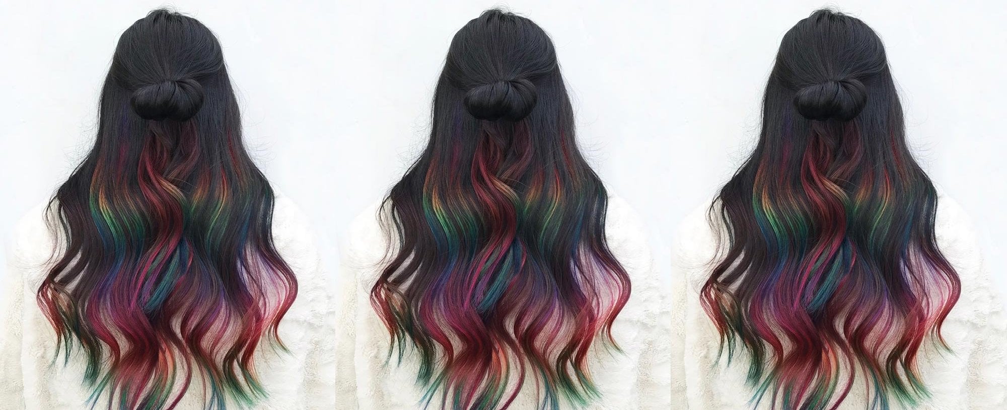 Oil Slick Hair Color Trend Inspo CMS Bmag