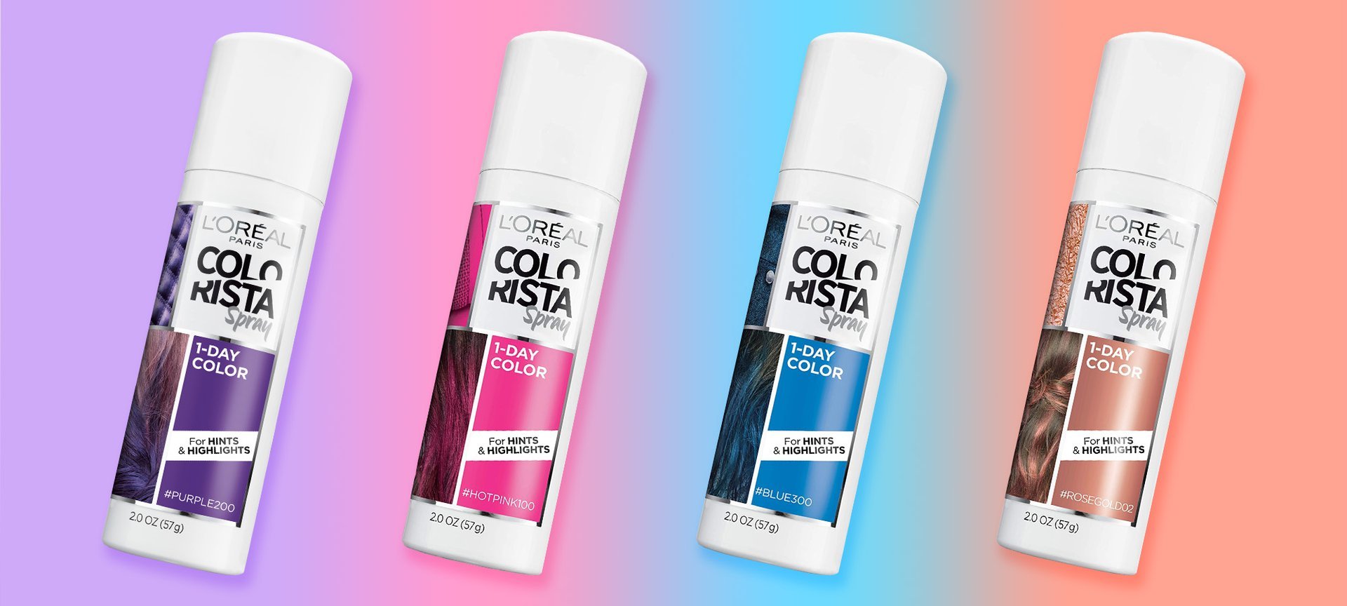 How To Use Temporary Hair Color Spray - L'Oréal Paris