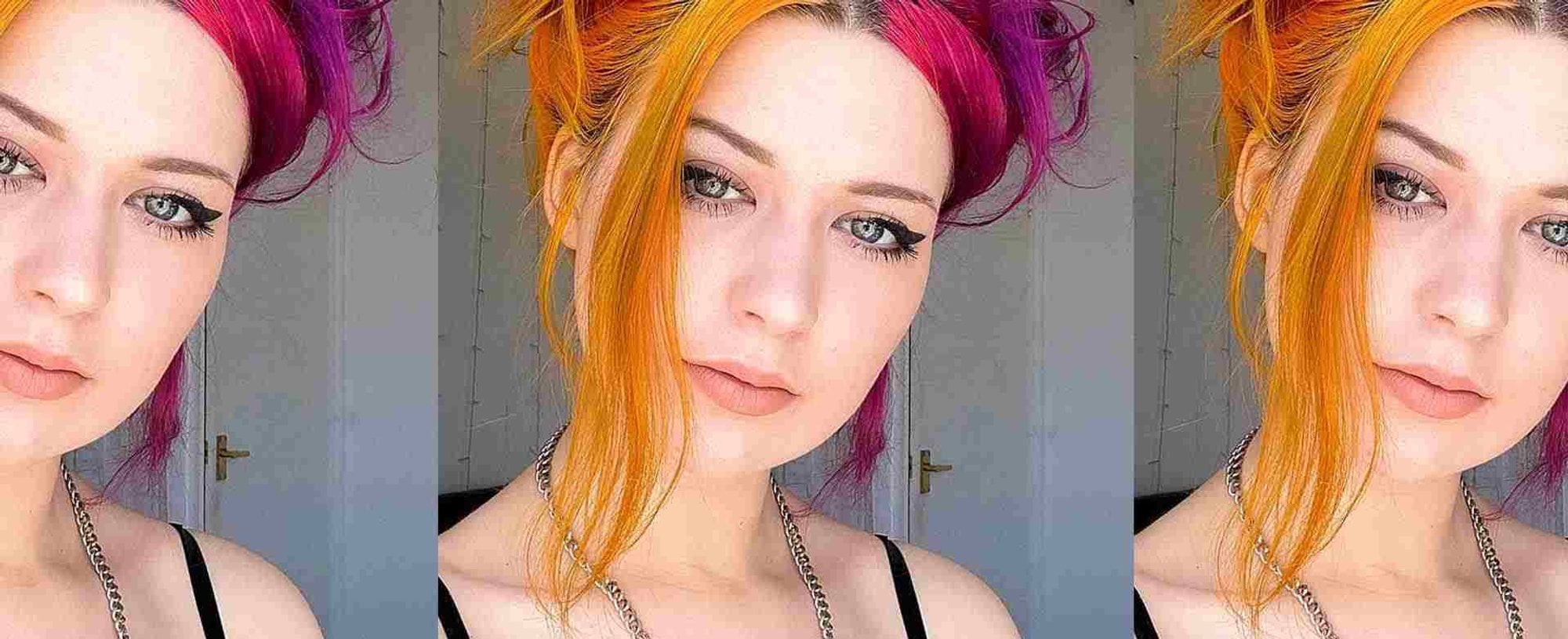 Two Tone Hair Color Ideas Hero Bmag