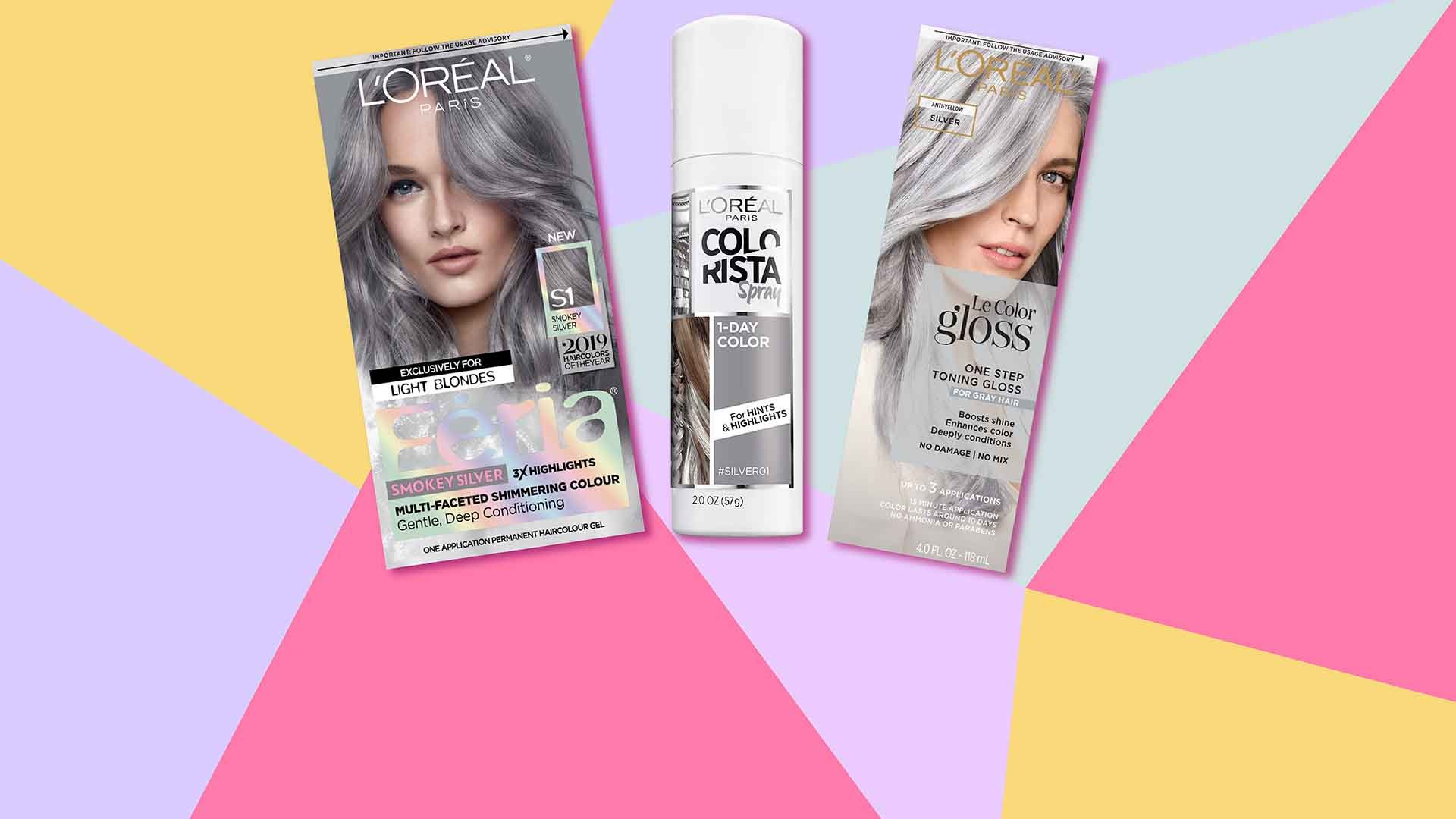 How To Dye Your Hair Smokey Gray At Home