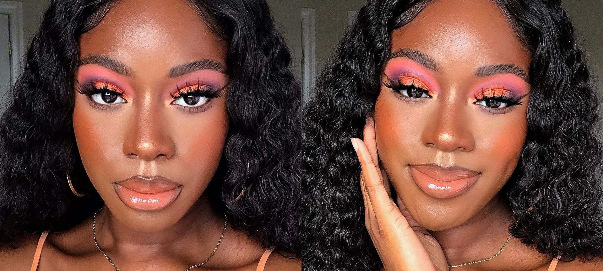 Pink Ombre Lips Dark Skin Lipstutorial Org