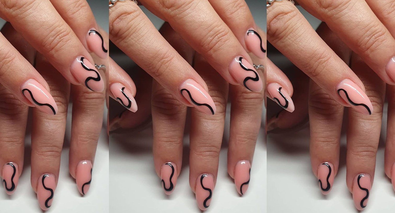 Simple Black Nail Designs That Shine