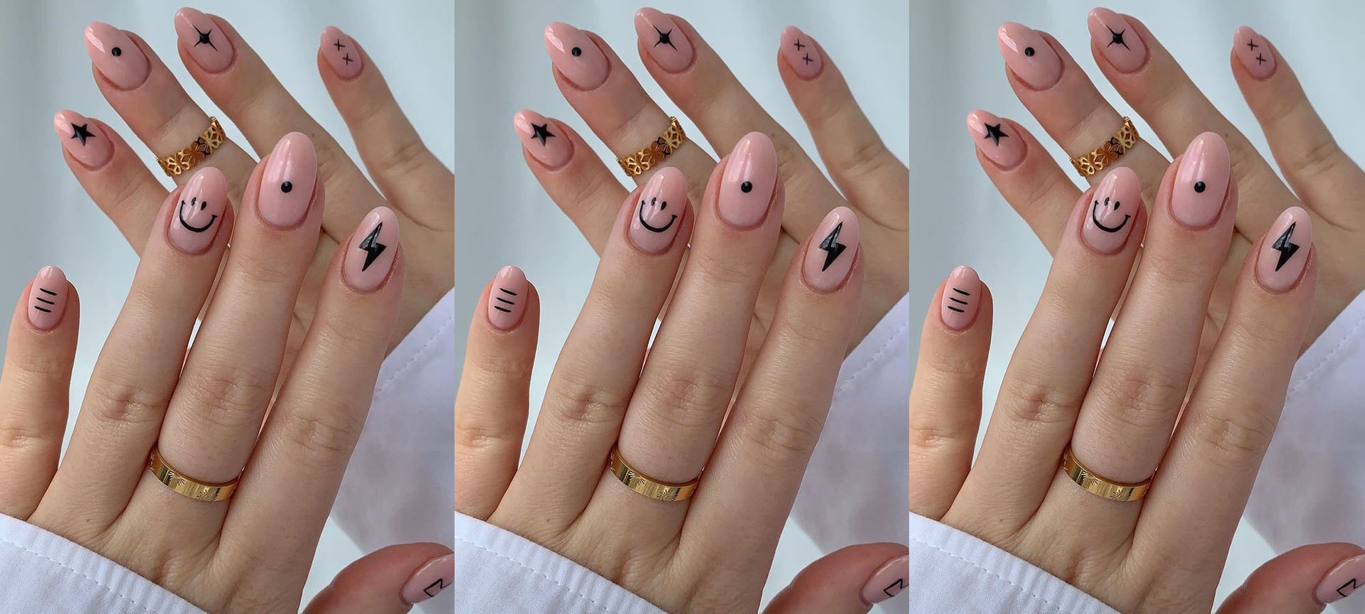 57 Beautiful Ideas For Black And Silver Nails