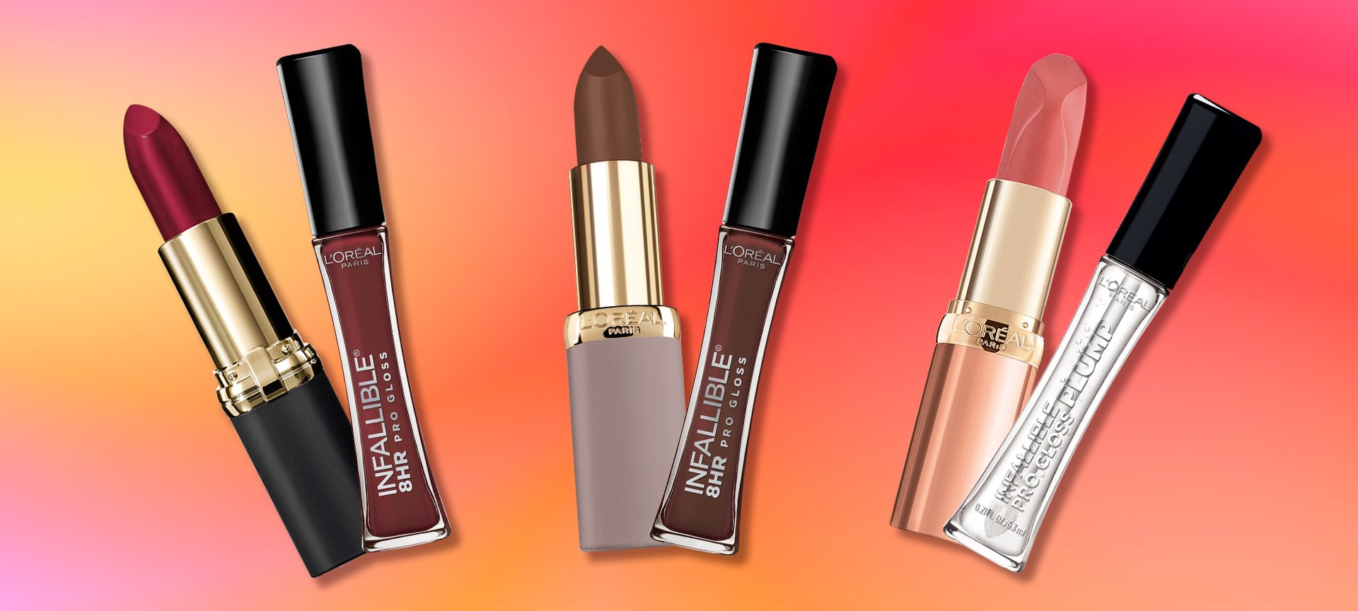 The Best Lipstick and Lip Gloss Combinations for Fall 2021 L’Oreal Paris