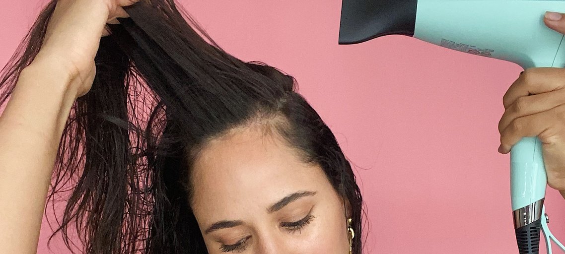 How To Rough Dry Hair