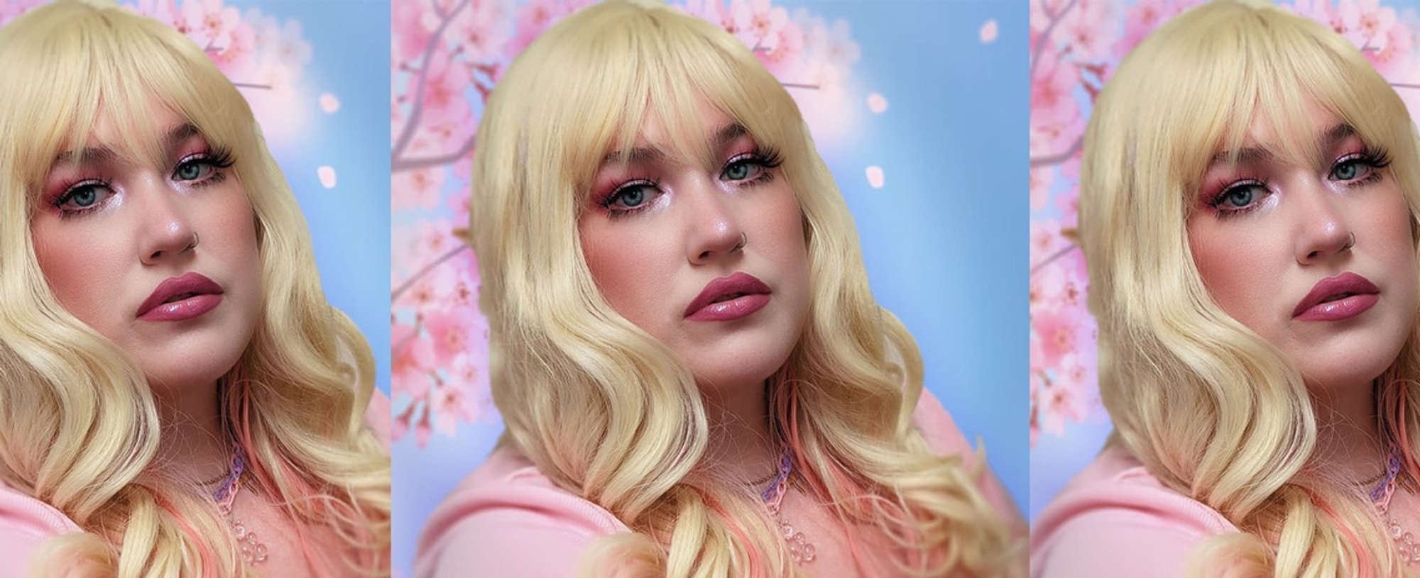 Cherry Blossom Makeup