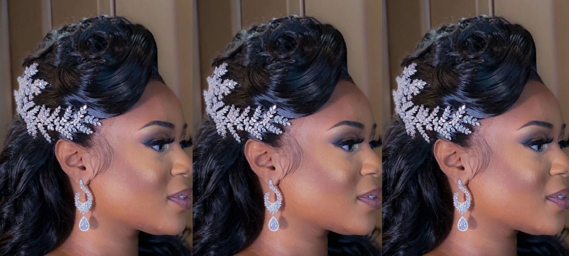 25 Best Black Girl Wedding Hairstyles Images in September 2023