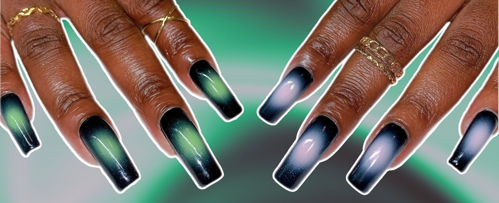 Nail Extension 2025: Crystal Ombre Magic