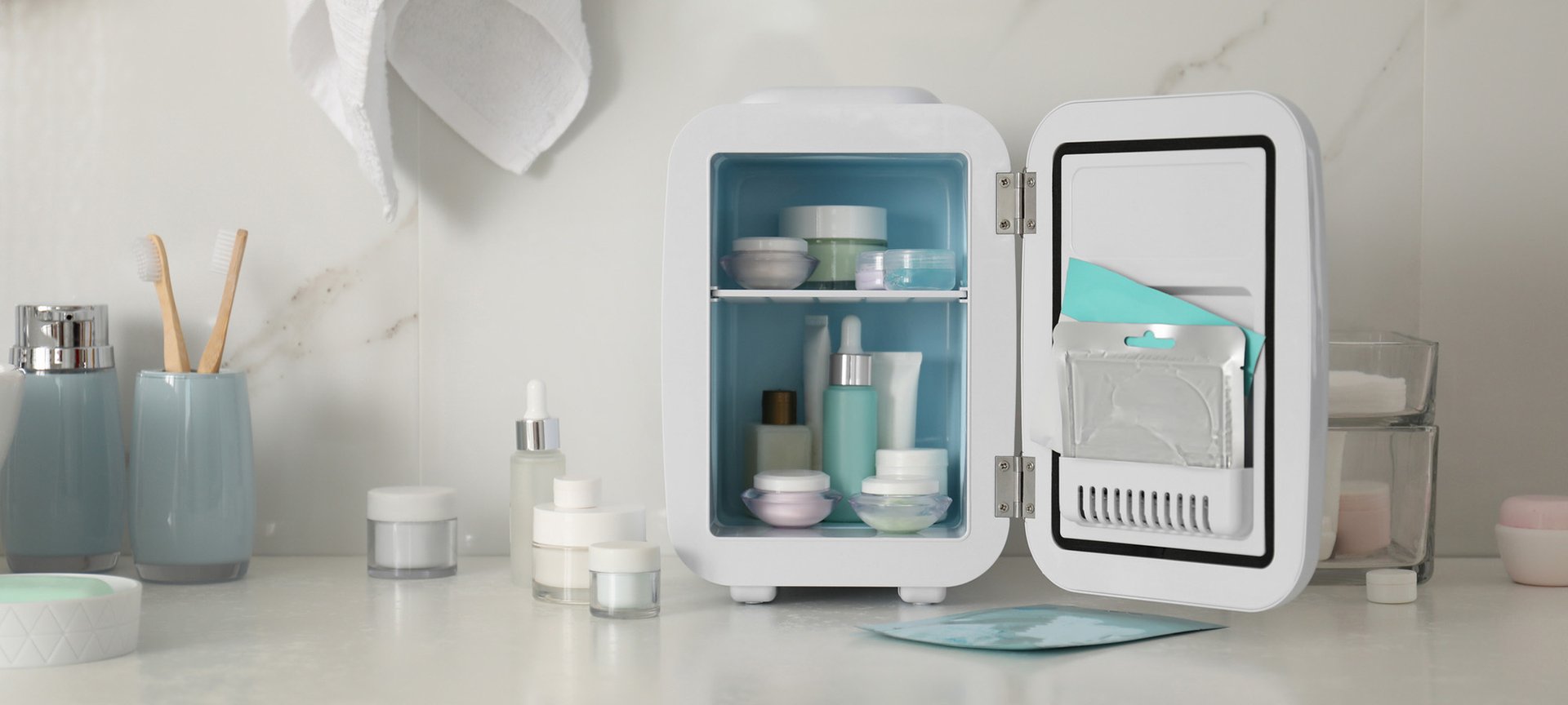 Mini Skincare Fridge