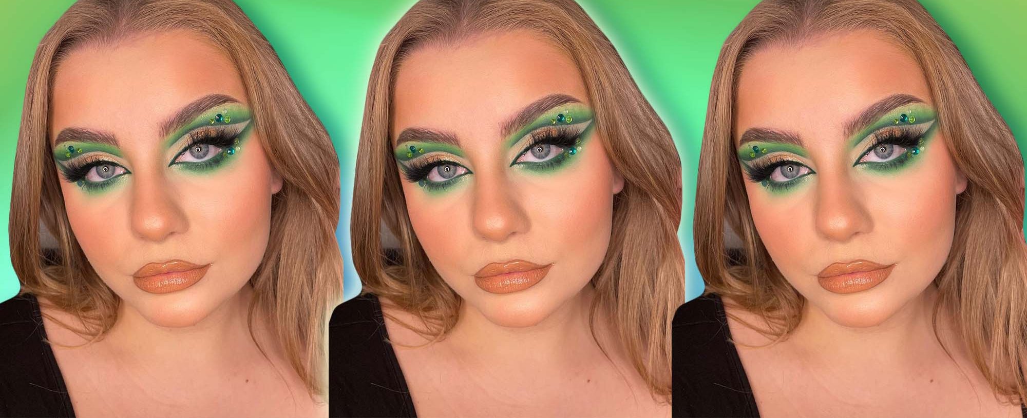 Rhinestone Makeup
