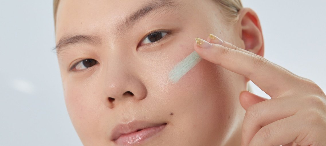 Green concealer on sale