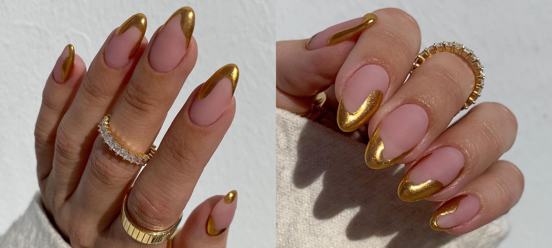 Modern French Manicure