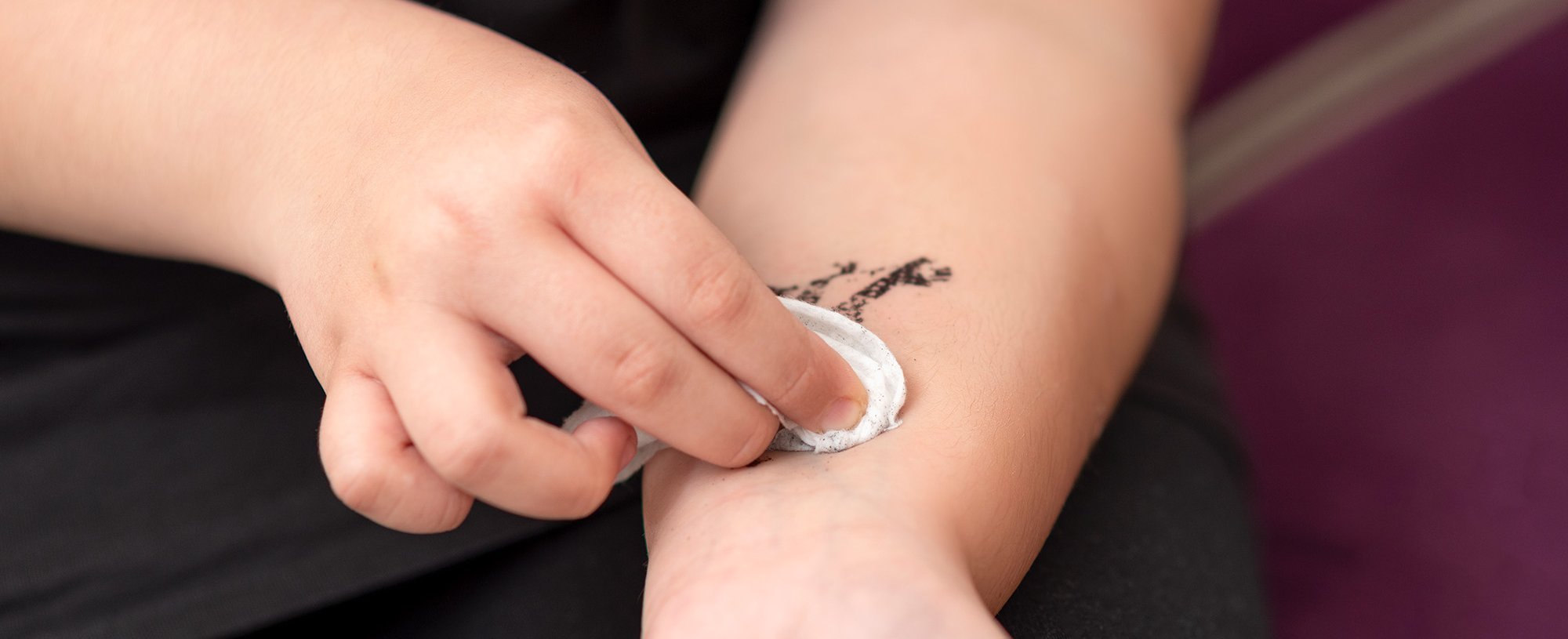 Non Permanent Tattoo