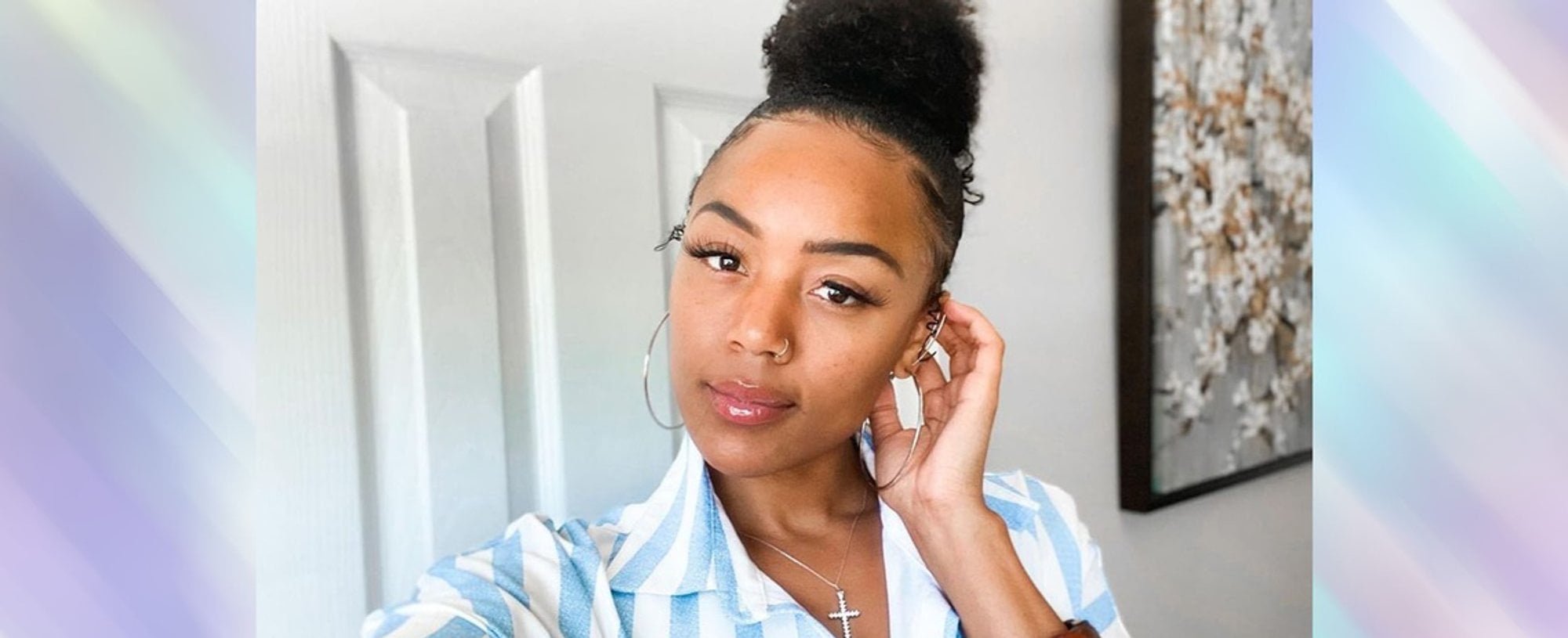 Sleek Ponytail For Natural Hair