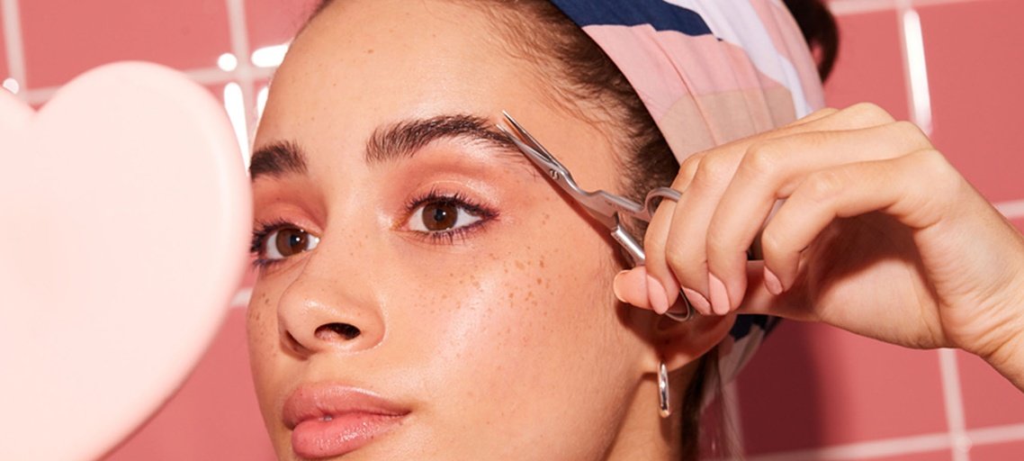 Trim eyebrow hair sale