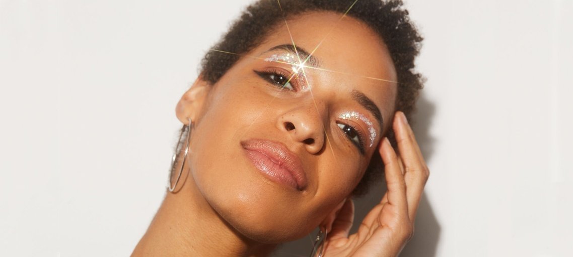 Glitter Eye Makeup