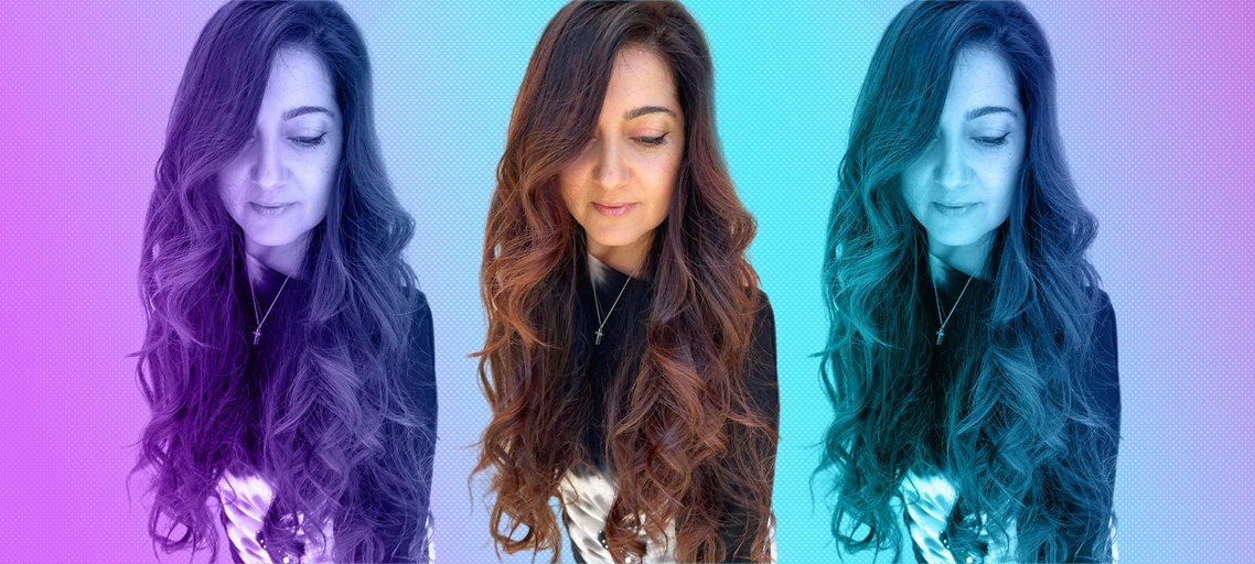 Rose gold hair dye for dark hair deals