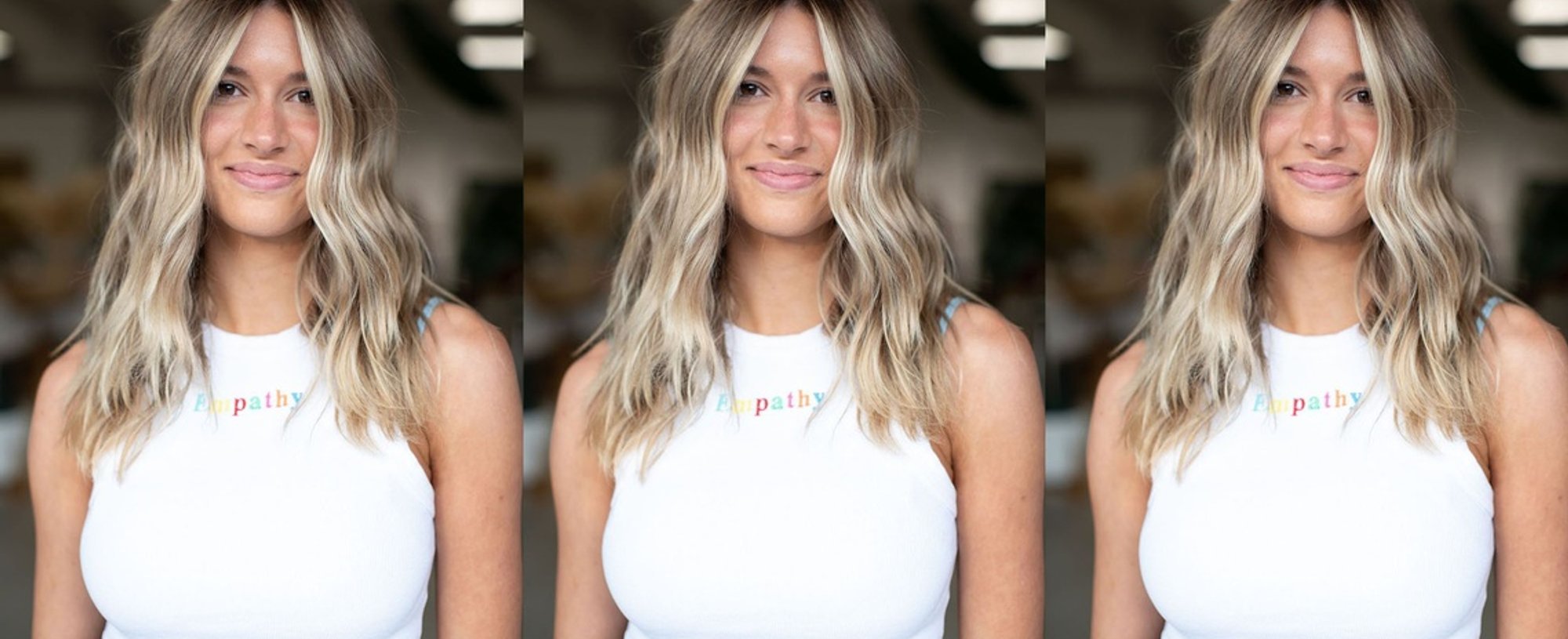 Blonde Hair Dark Roots