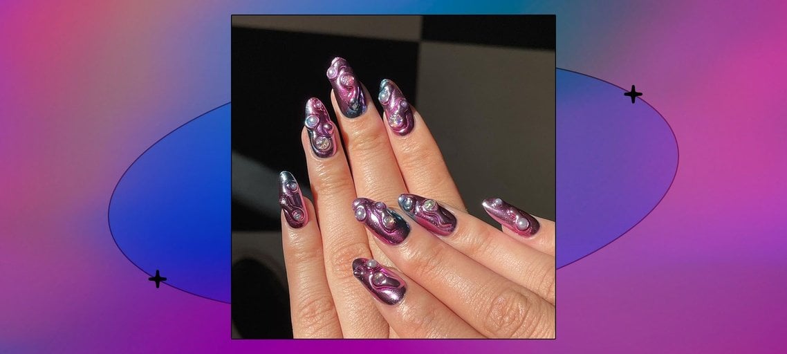 2024 trend: 60 chrome nail ideas you'll want to try – Scratch