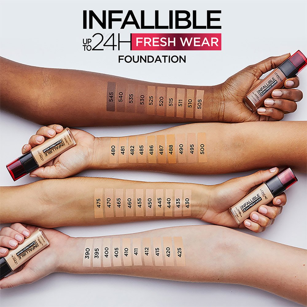 The Ultimate L Or al Infallible Foundation Shades Finder L Or al Paris The Ultimate L Or al Infallible Foundation Shades Finder L Or al Paris