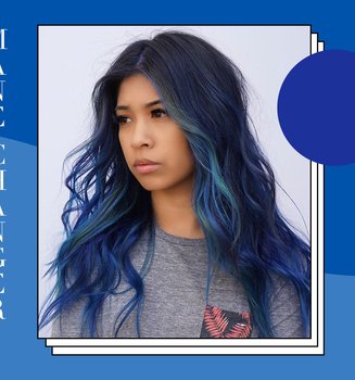 Navy Hair