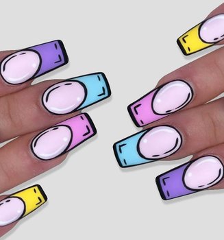 Pop Art Nail Ideas