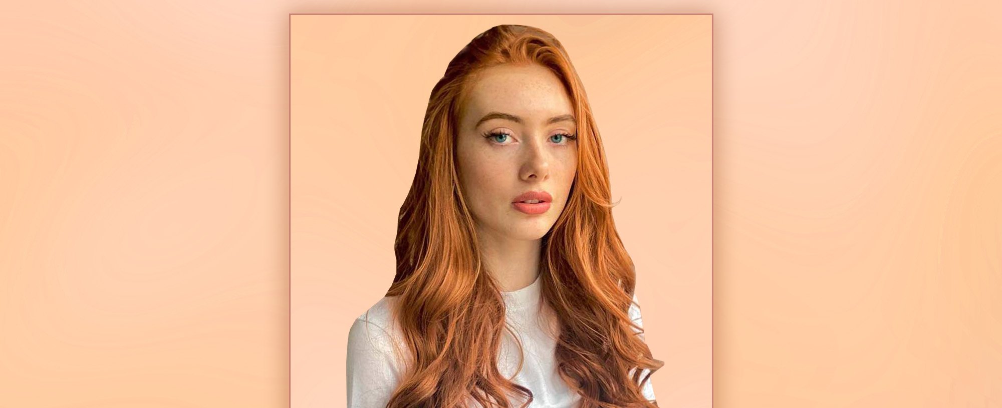 A Person With Pumpkin Spice Hair Color