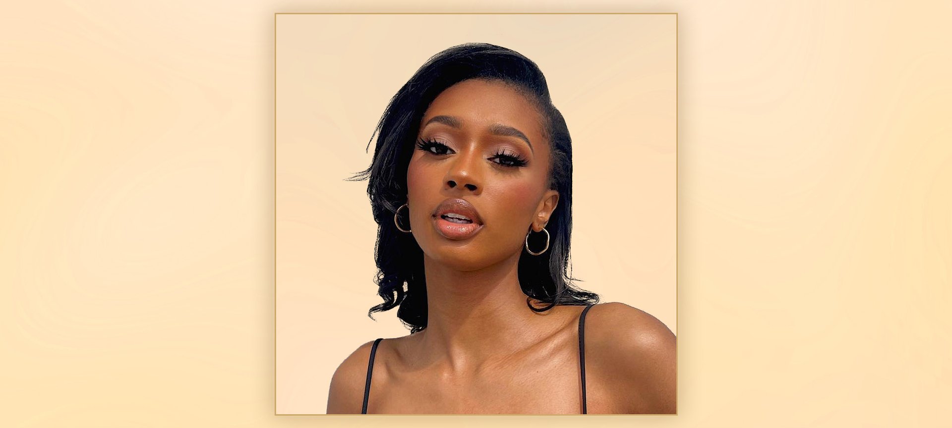 Person Wearing Brown Lipstick