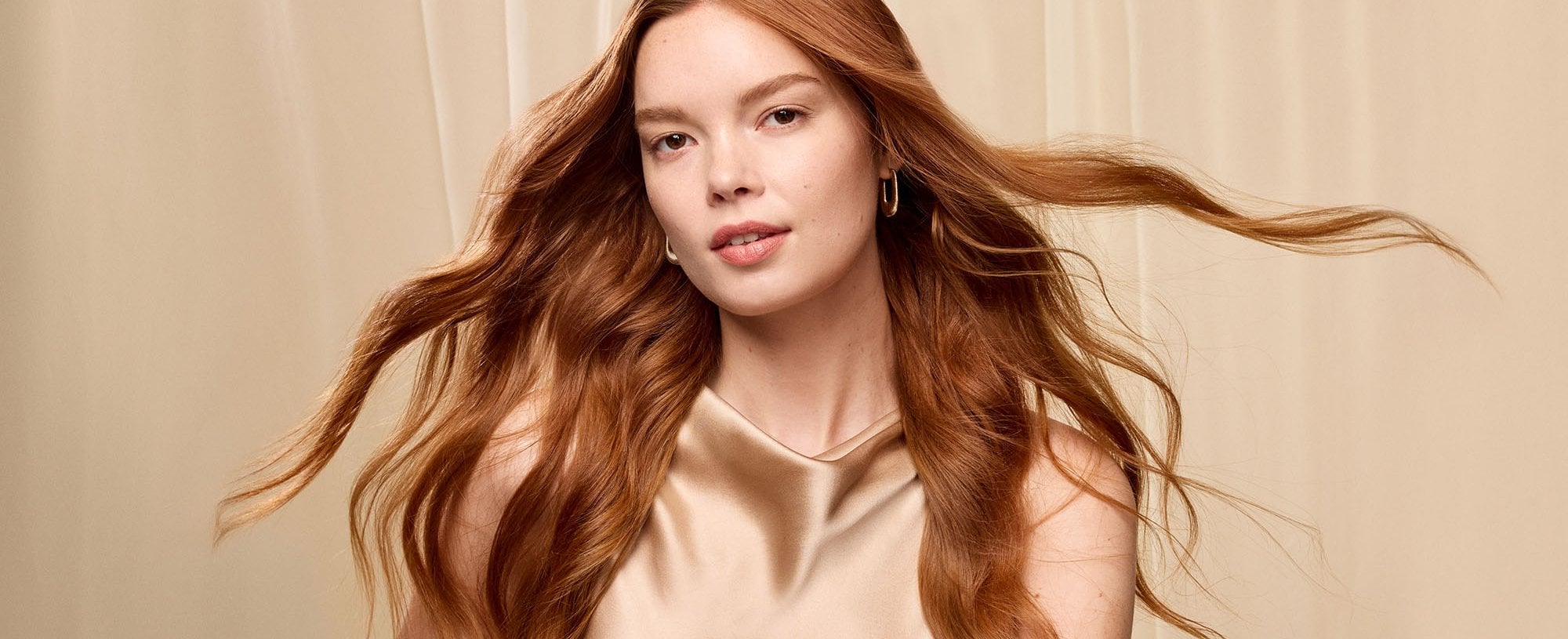 Person With Long Red Hair