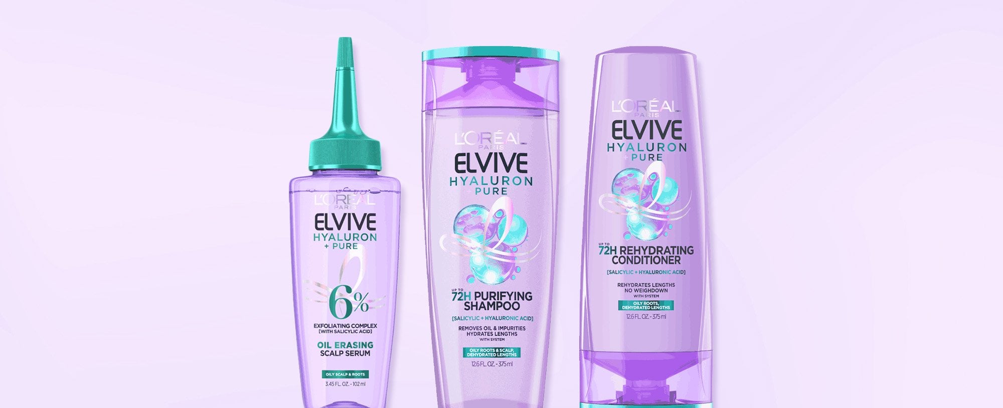 Loreal Paris Hyaluron Clarifying Shampoo And Conditioner