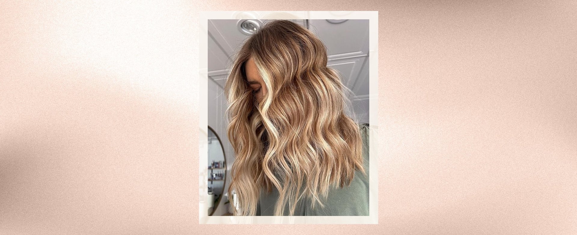 A woman with Low-Maintenance Blonde hair