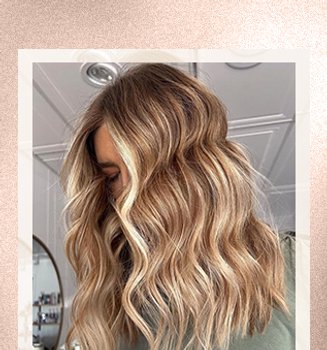 A woman with Low-Maintenance Blonde hair
