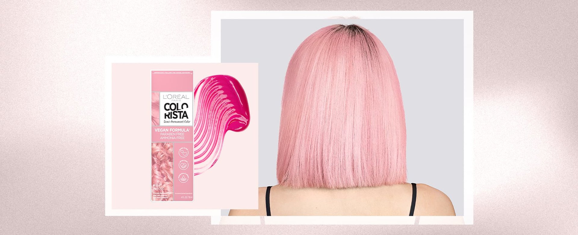 Semi permanent pastel pink new arrivals hair dye