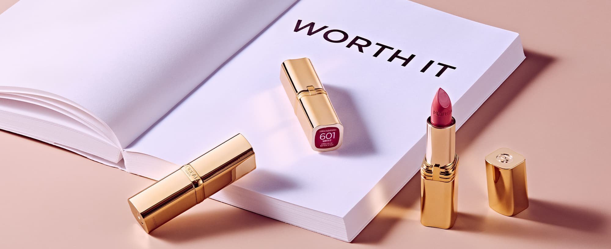 Banner Nude Pink Lipstick Options Desktop