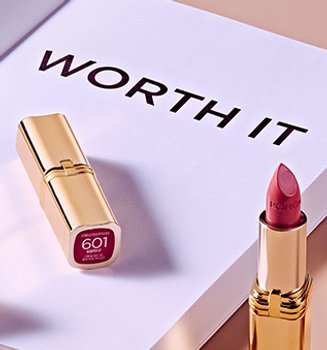 Banner Nude Pink Lipstick Options Mobile