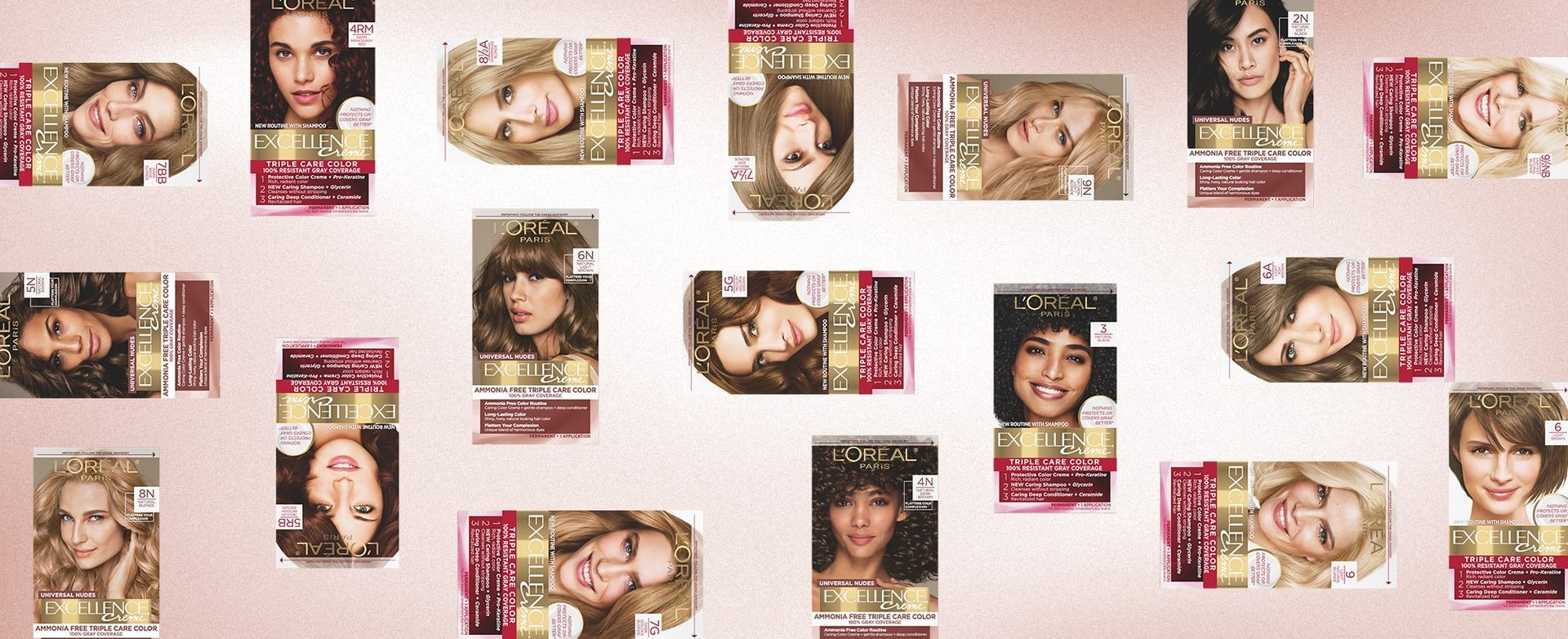 Product images of Creme hair color dye shades