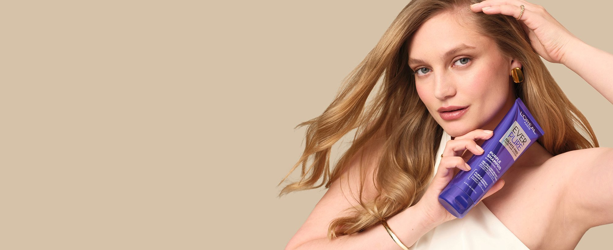 Banner Purple Shampoo On Blonde Hair Desktop