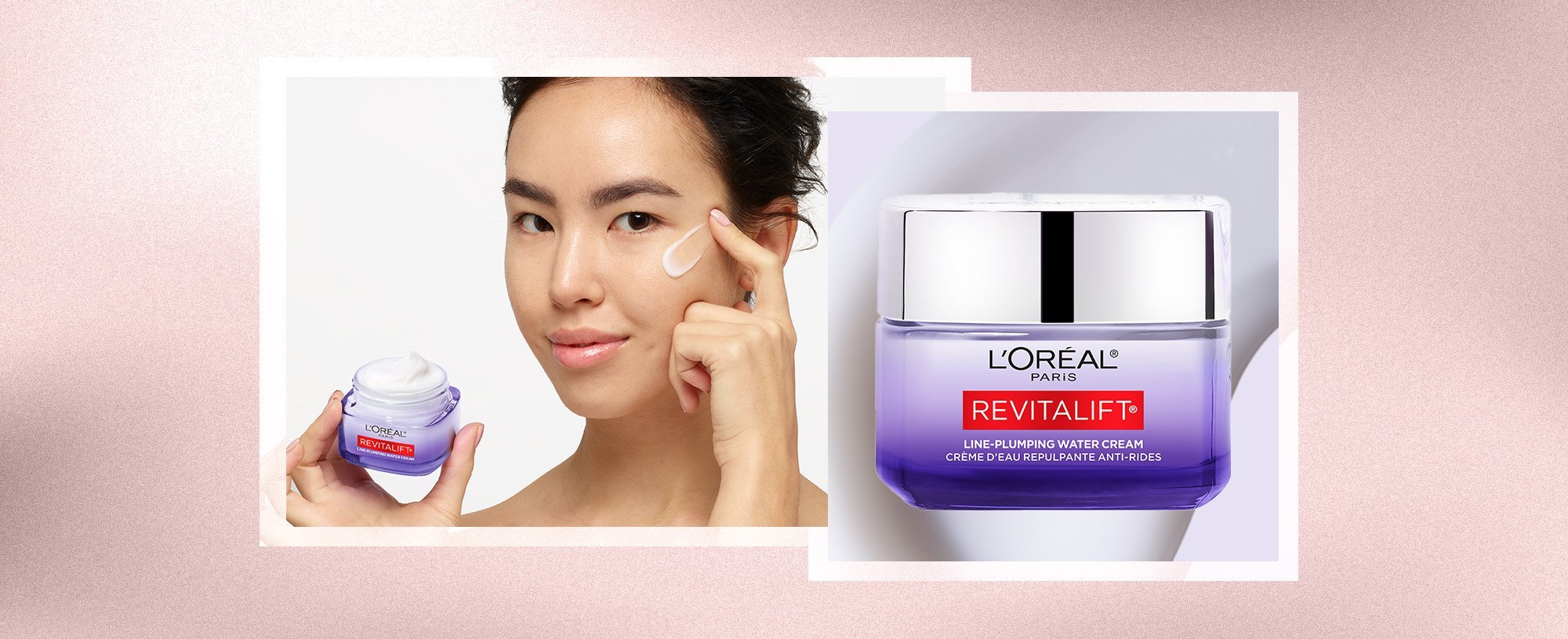 A person applying a hydrating facial serum to achieve plump, radiant skin.