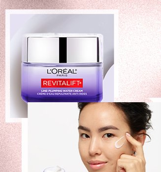 A person applying a hydrating facial serum to achieve plump, radiant skin.