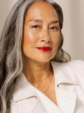 Banner Blending Gray Hair With Highlights And Lowlights Desktop