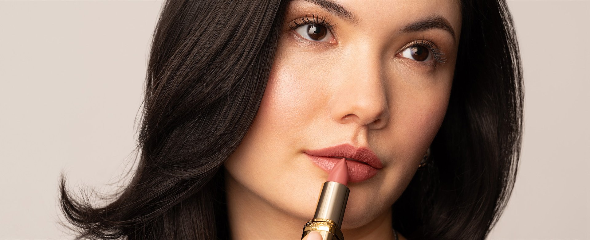 Banner Nude Lipstick Desktop