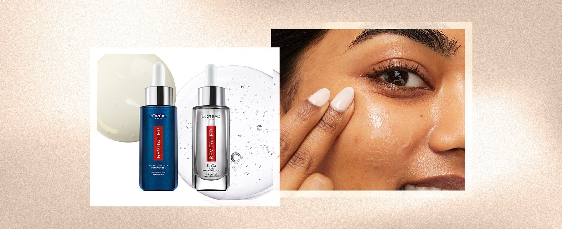 Banner Vitamin C Retinol Hyaluronic Acid Routine Desktop