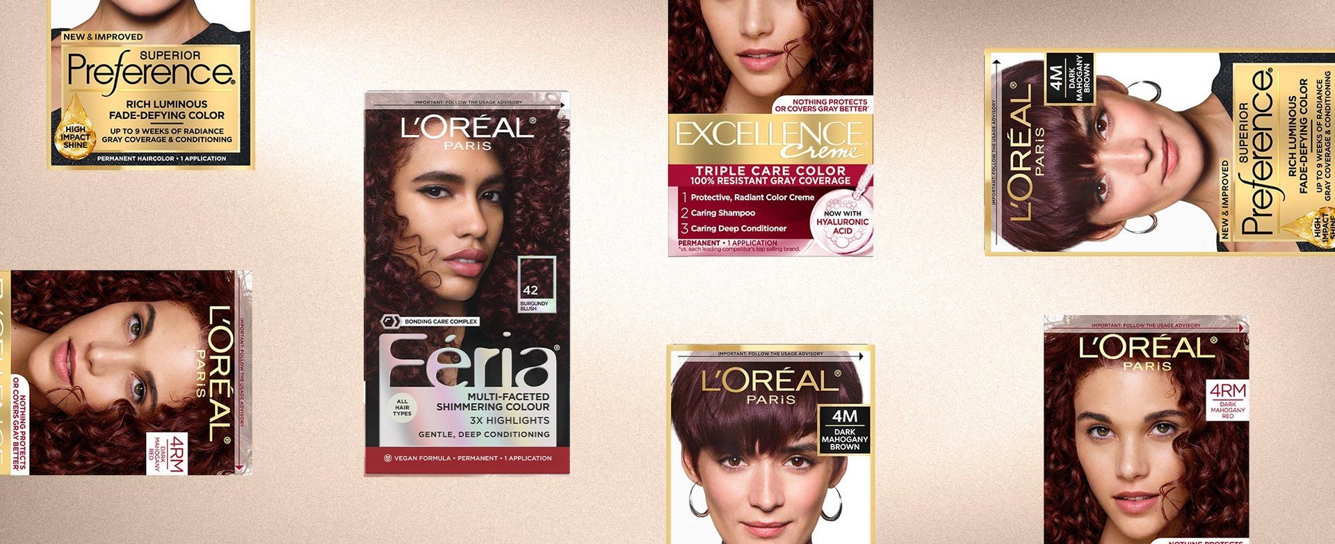 Banner Mahogany Hair Color Desktop