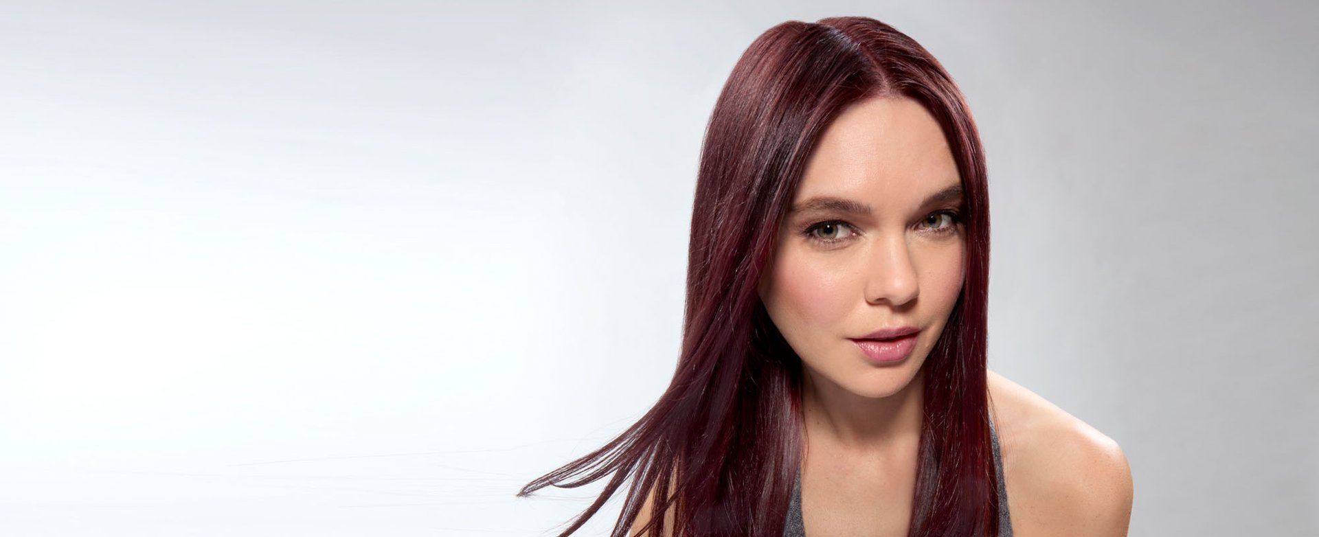 Banner Red Brown Color Hair Desktop