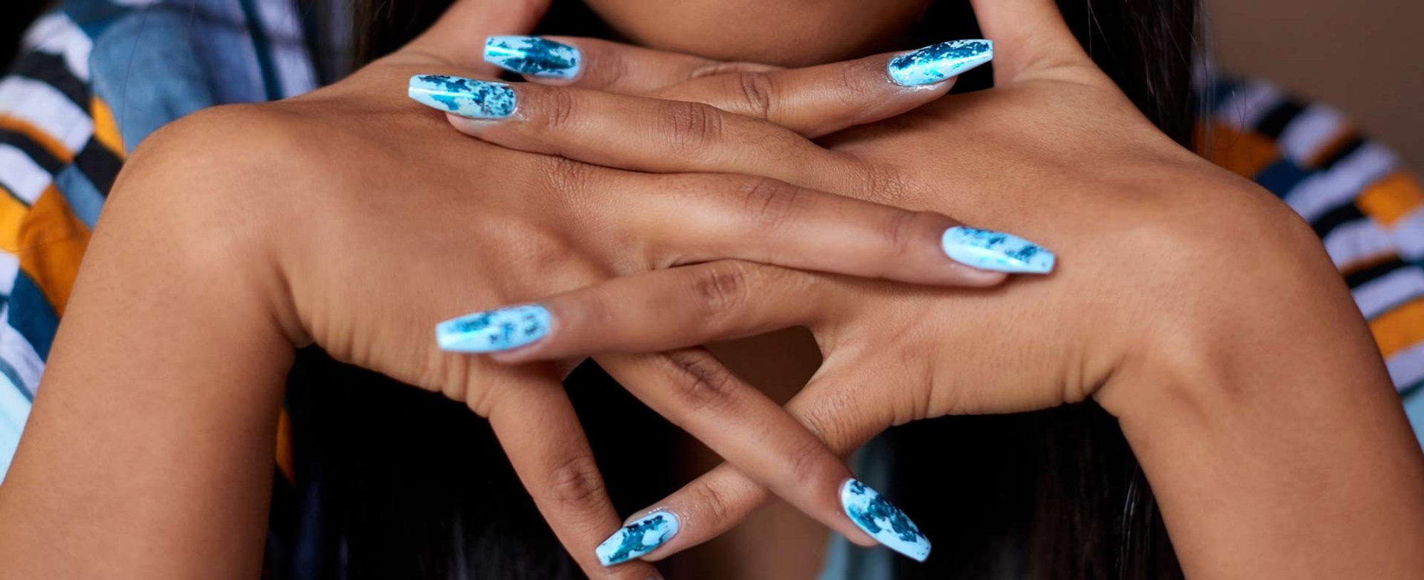 Coffin Black Nails Trend 2024: Bold & Balanced